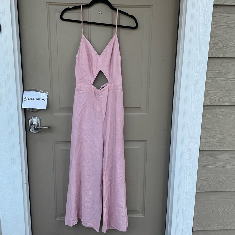 Lulus Baby Pink Jumpsuit